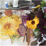 Painting Flowers in Watercolour